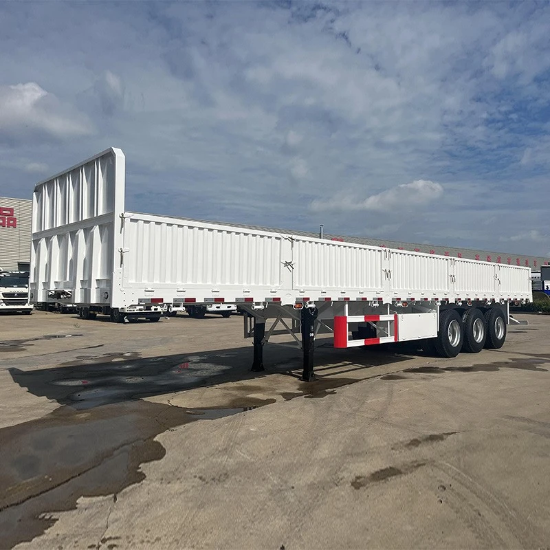 Полу ремарке за 3Axles Side Wall