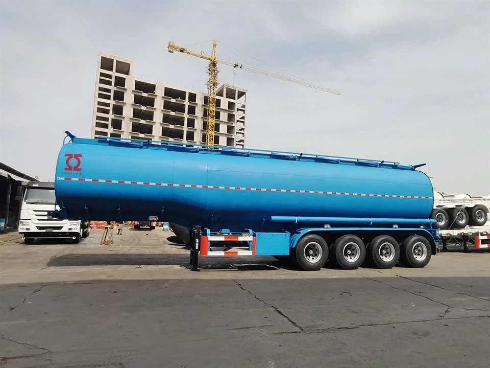 Продажба на ниски цени на полуремарке 55m3 петролна цистерна